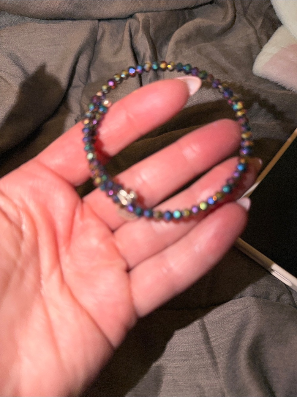Alex & Ani Rare Beaded Find Multicolor Crystal Stretch Bracelet - Women Jewelry